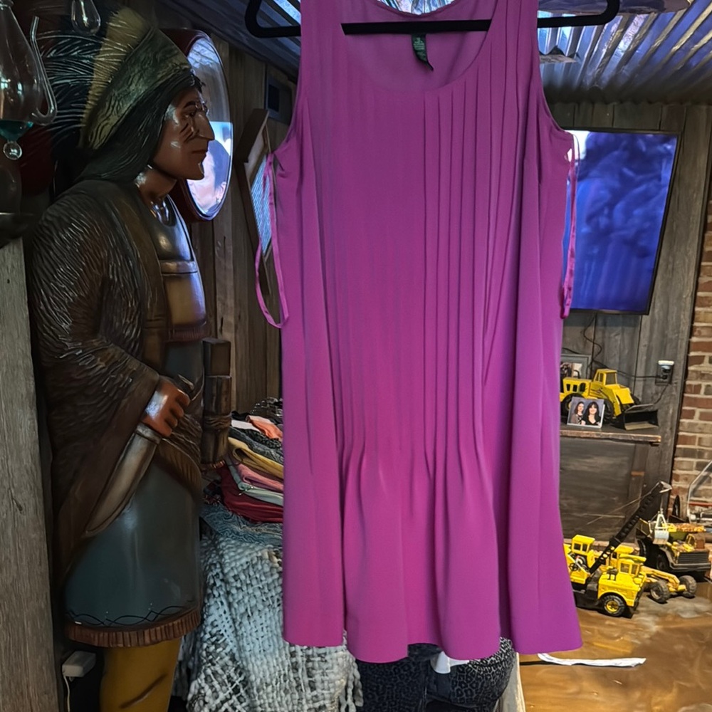 Lauren Ralph Lauren Vibrant Pink Dress size 10